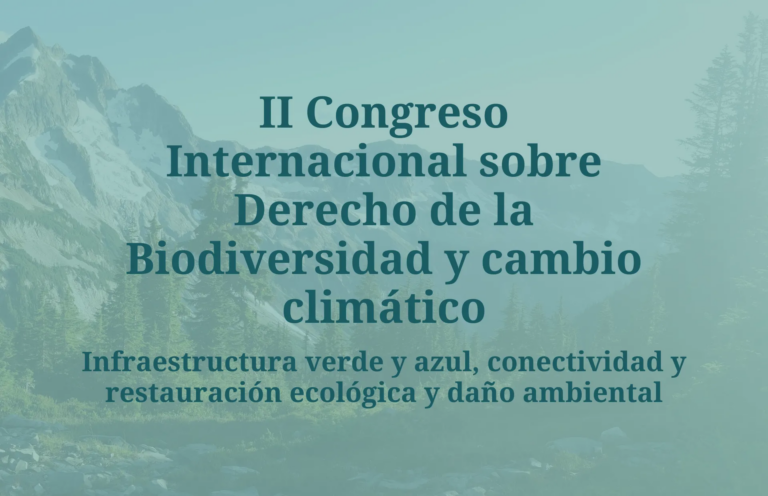 II Congreso Internacional sobre Biodiversidad y Cambio climático