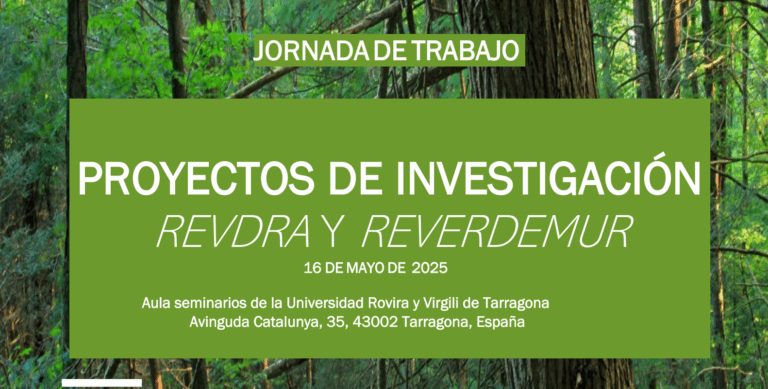 Jornada de trabajo REVDRA-REVERDEMUR – Tarragona