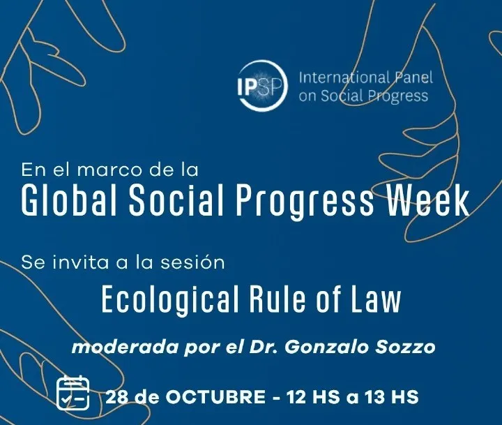 Blanca Soro Mateo participa en la sesión sobre “El Estado Ecológico de Derecho” organizada por el International Panel on Social Progress